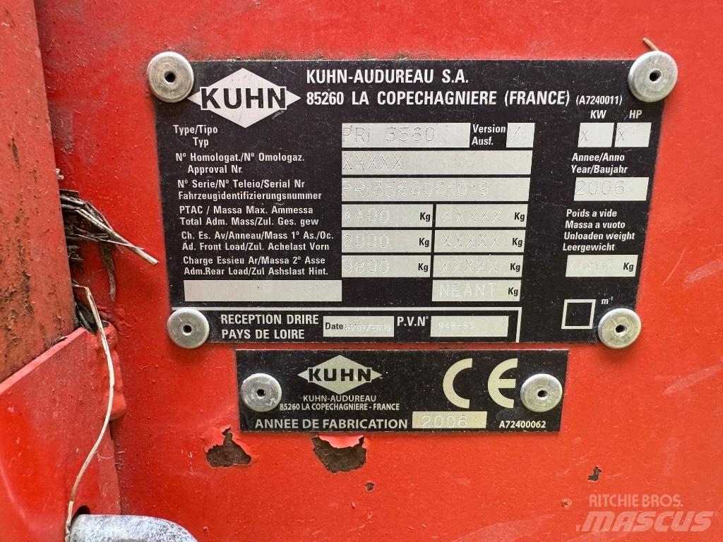Kuhn Primor 3560 Ballenschredder, -schneider und -wickler