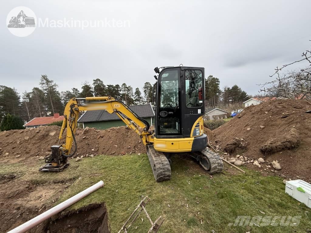 Komatsu PC 26 MR-3 Minibagger < 7t