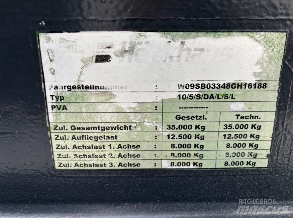  Hoenkhaus 10m3 mixer Andere Auflieger
