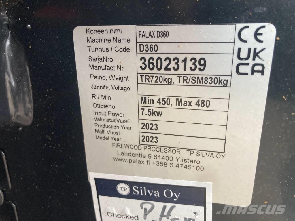 Palax D 360 Pro Sägewerke