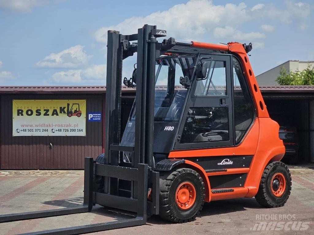 Linde H80D-03 Diesel heftrucks