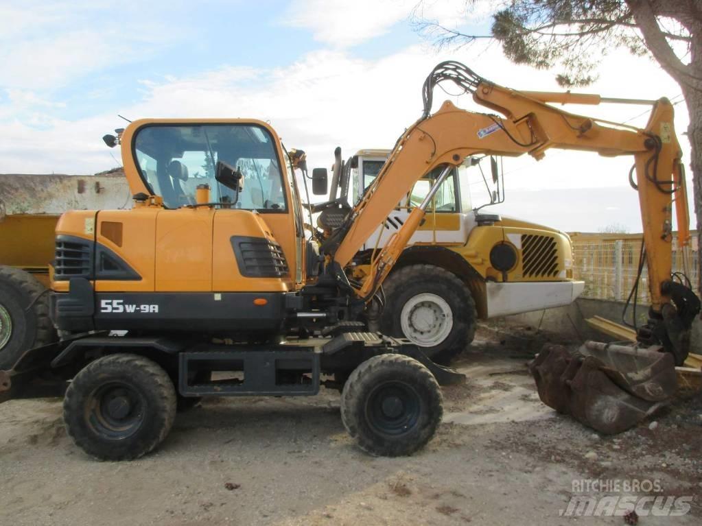 Hyundai R 55W 9A Minibagger < 7t