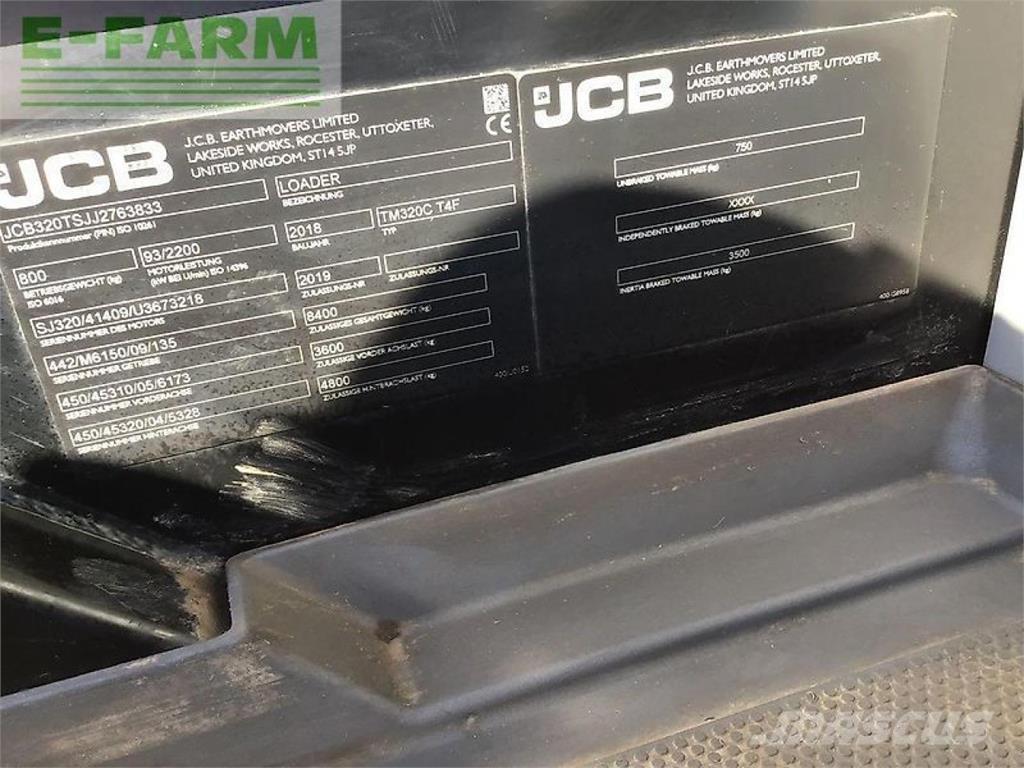 JCB tm320 Teleskoplader für Landwirtschaft