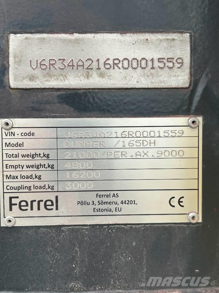 Ferrel 165DH Kippanhänger