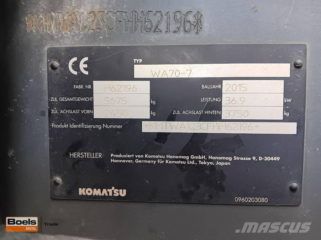 Komatsu WA 70-7 Radlader