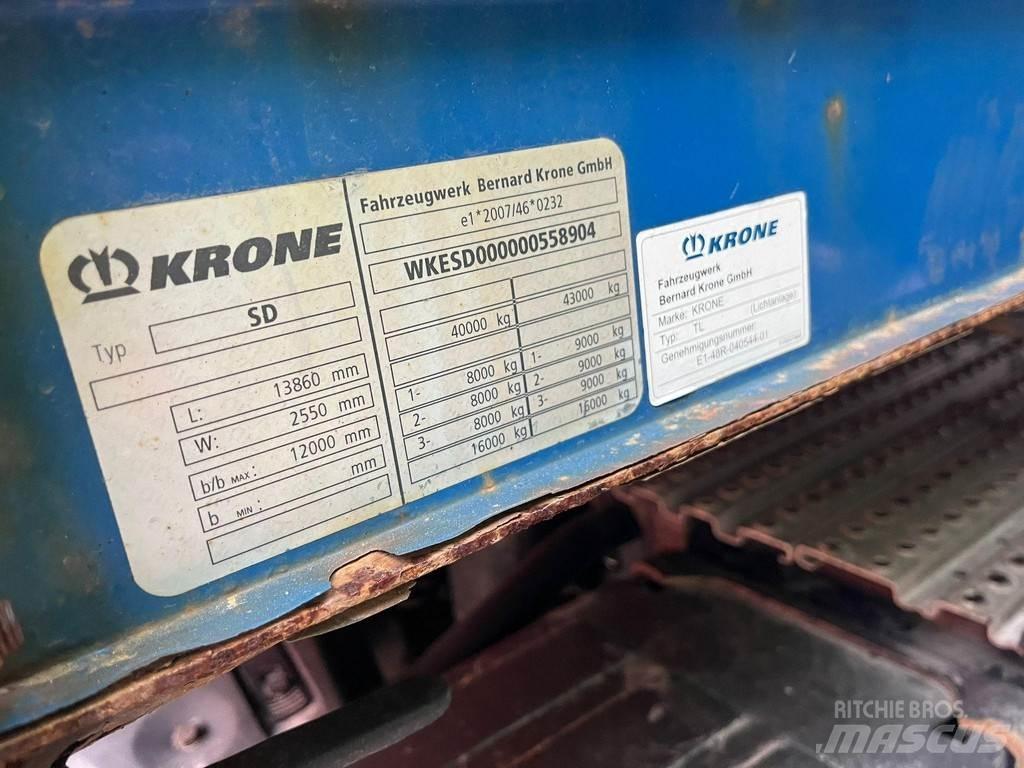 Krone SD Curtainsiderauflieger