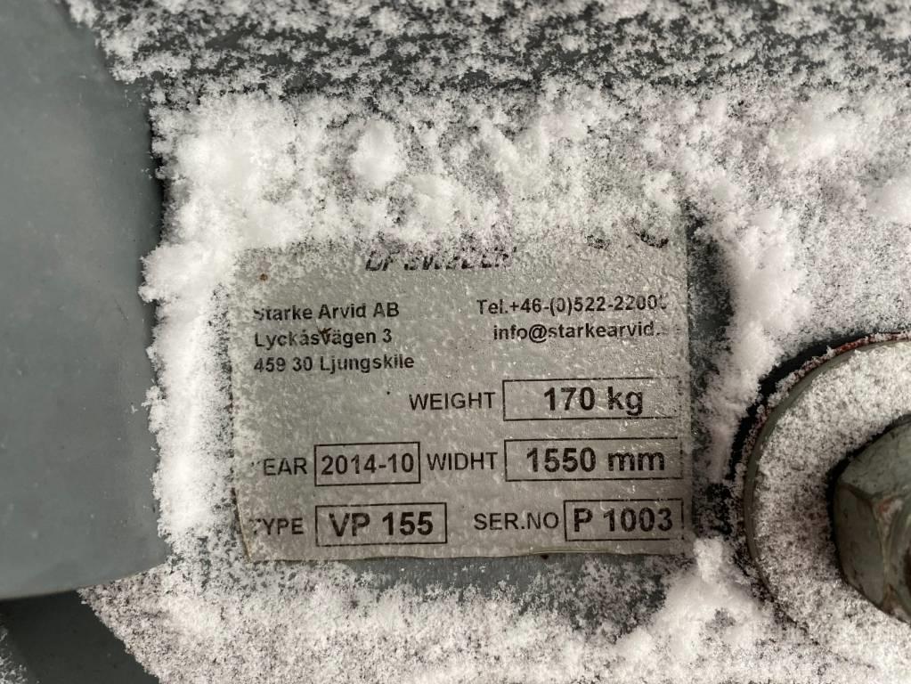 Fjärås VP 155 Schneeschilde und -pflüge