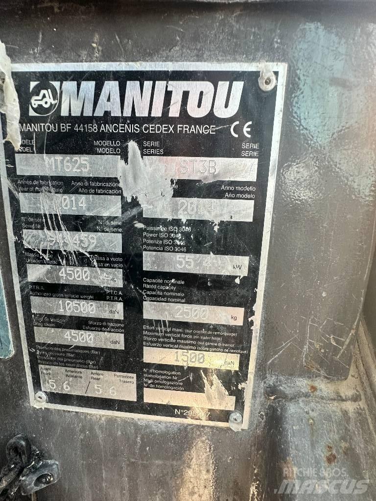 Manitou MT 625 Teleskoplader
