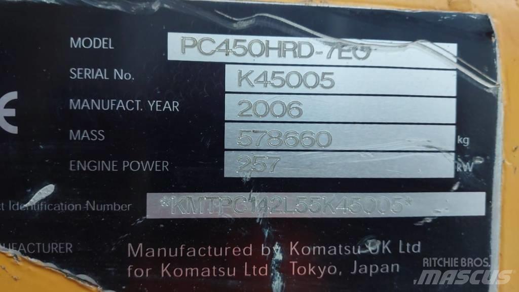 Komatsu PC450HRD-7E0 Abrissbagger
