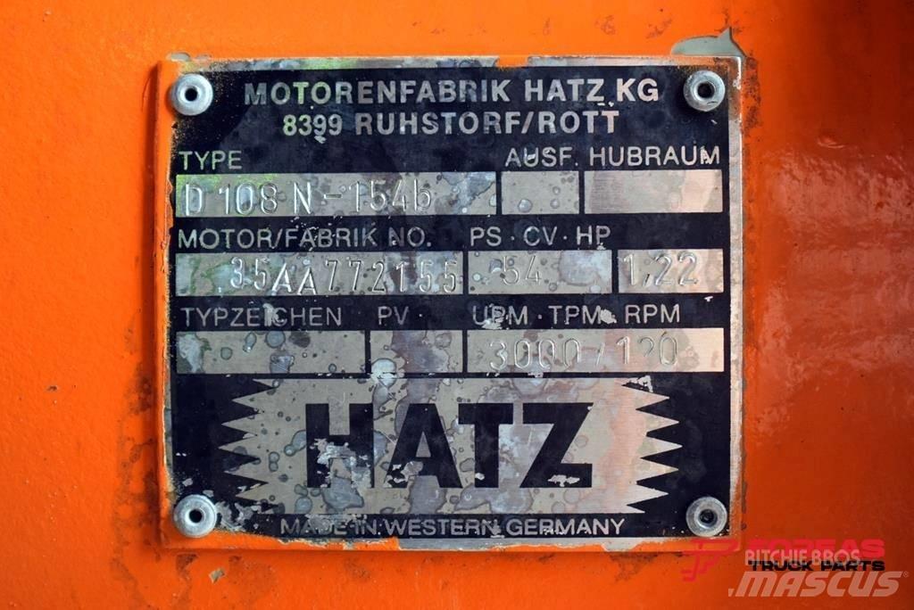 Hatz D 108 N - 154b Benzin Generatoren