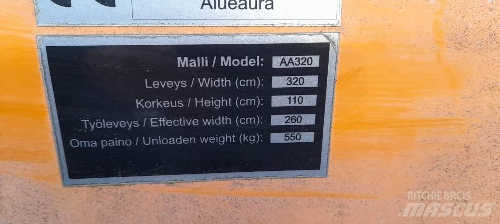 Rote Alueaura AA320 Schneeschilde und -pflüge