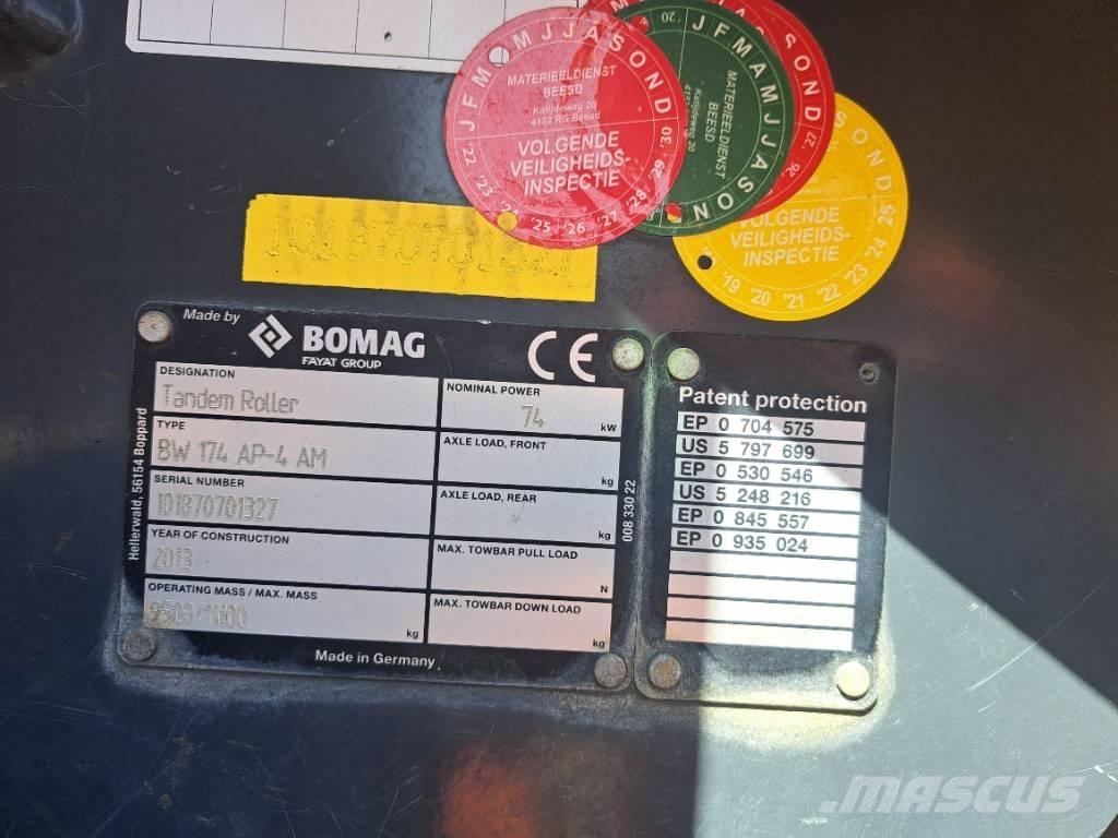 Bomag BW174 AP-4 AM Tandemwalzen
