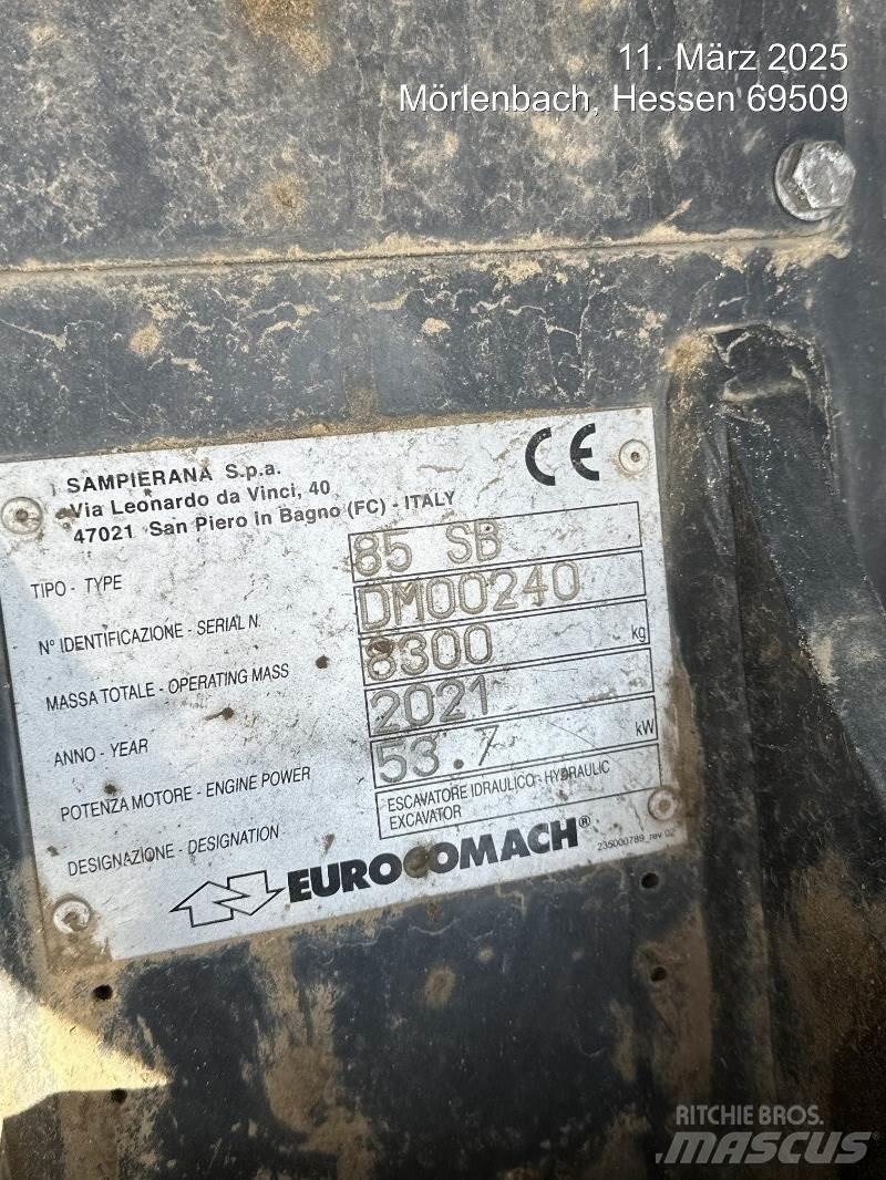 Eurocomach 85SB Minibagger < 7t