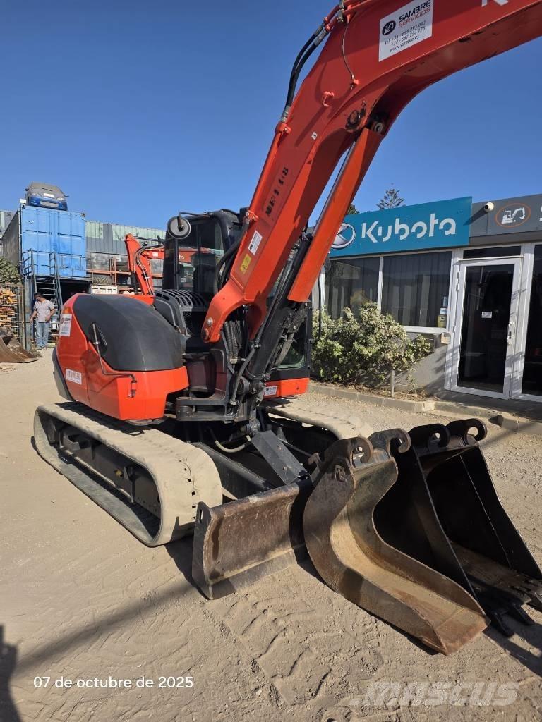 Kubota KX 080-4a2 Midibagger  7t - 12t