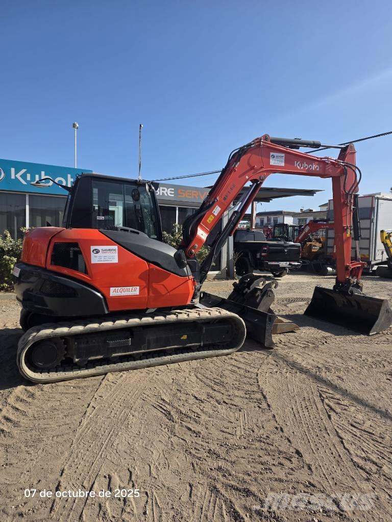 Kubota KX 080-4a2 Midibagger  7t - 12t