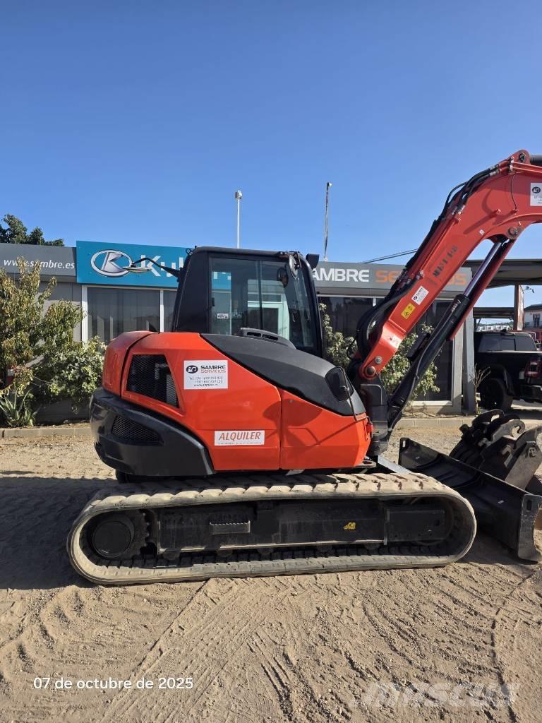 Kubota KX 080-4a2 Midibagger  7t - 12t