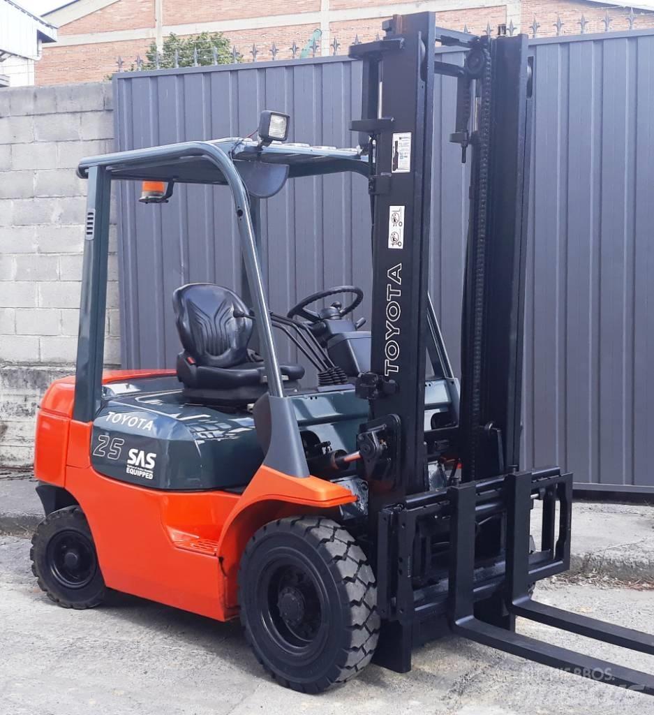 Toyota 02 7 FDF 25 Diesel heftrucks