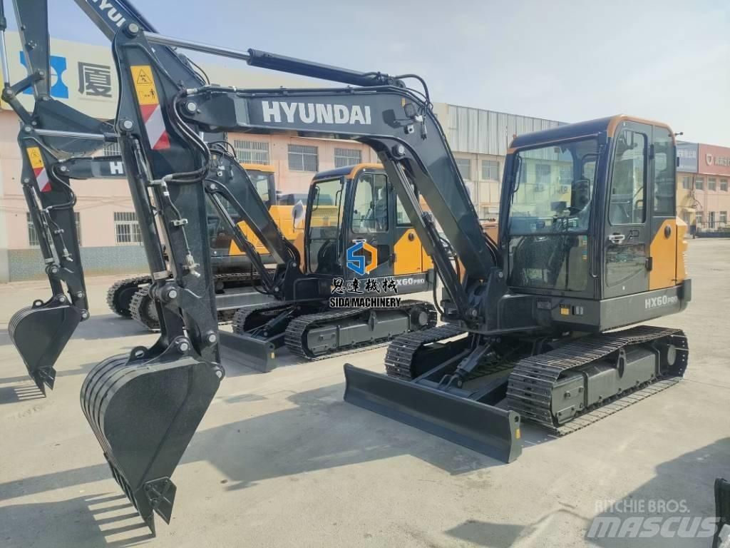 Hyundai HX60Pro Minibagger < 7t