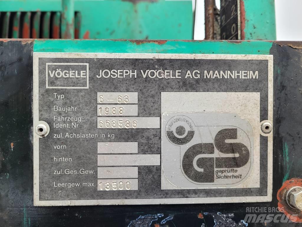 Vögele Super 1500 Strassenfertiger