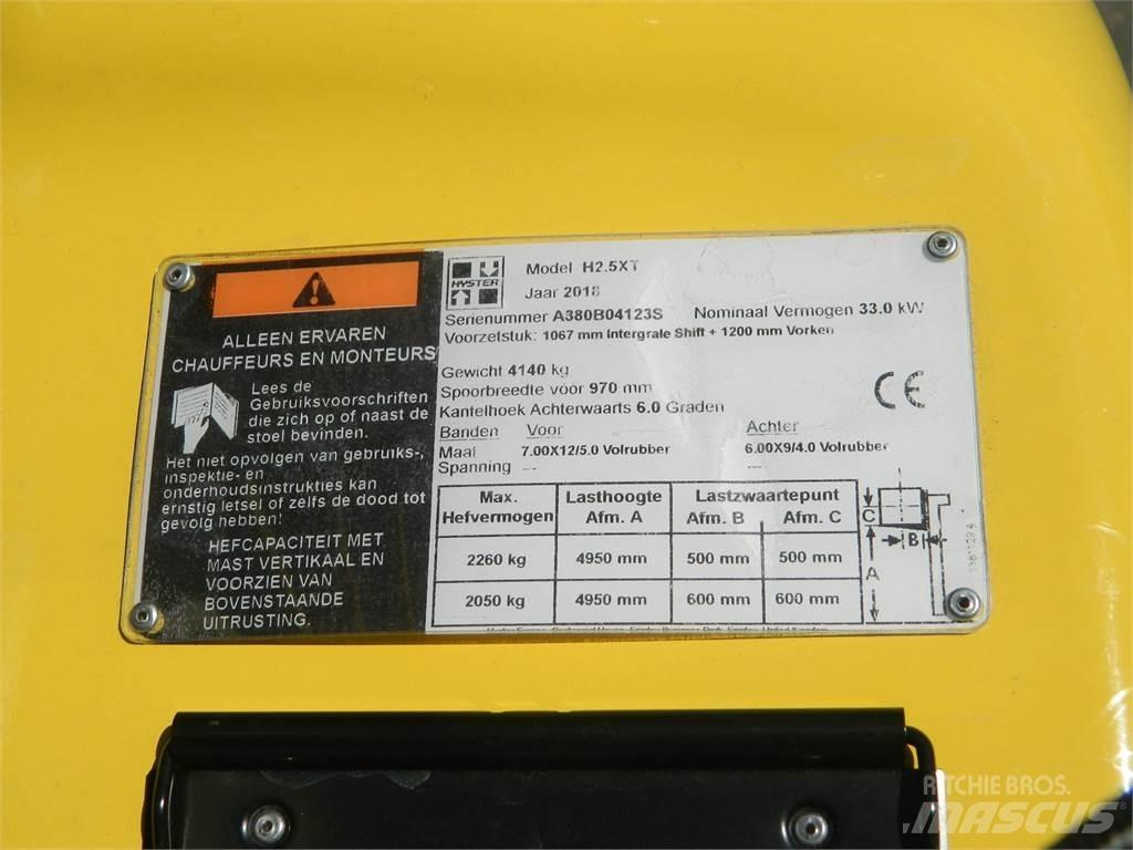 Hyster H2 50XT Diesel heftrucks