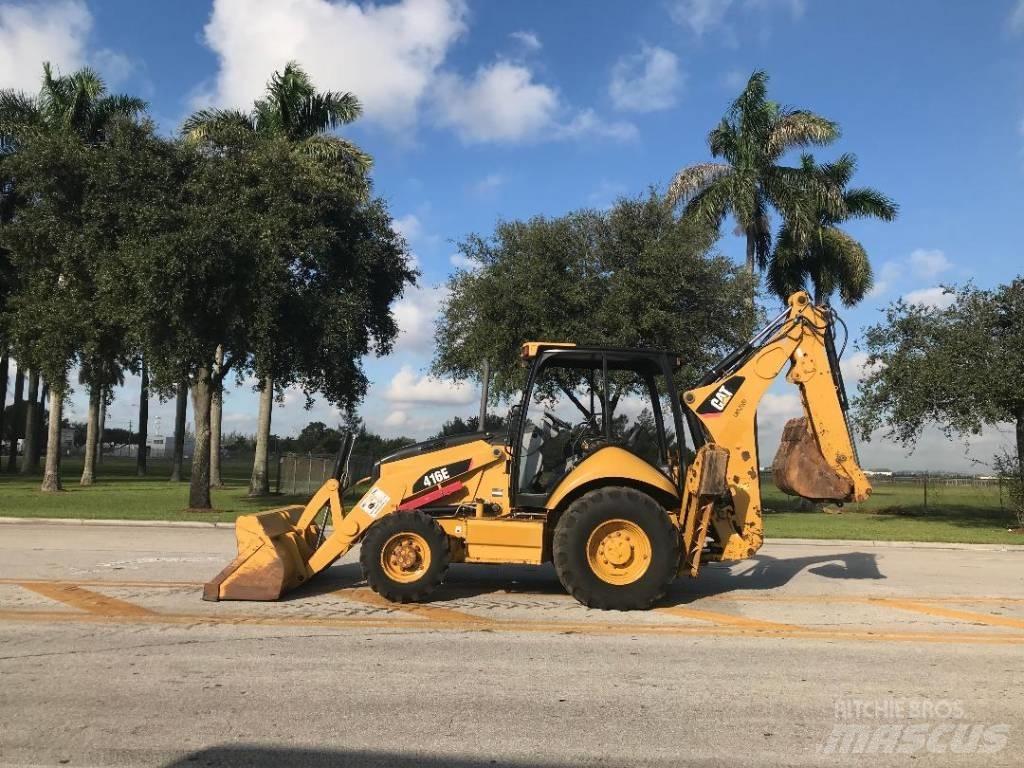 CAT 416e Baggerlader
