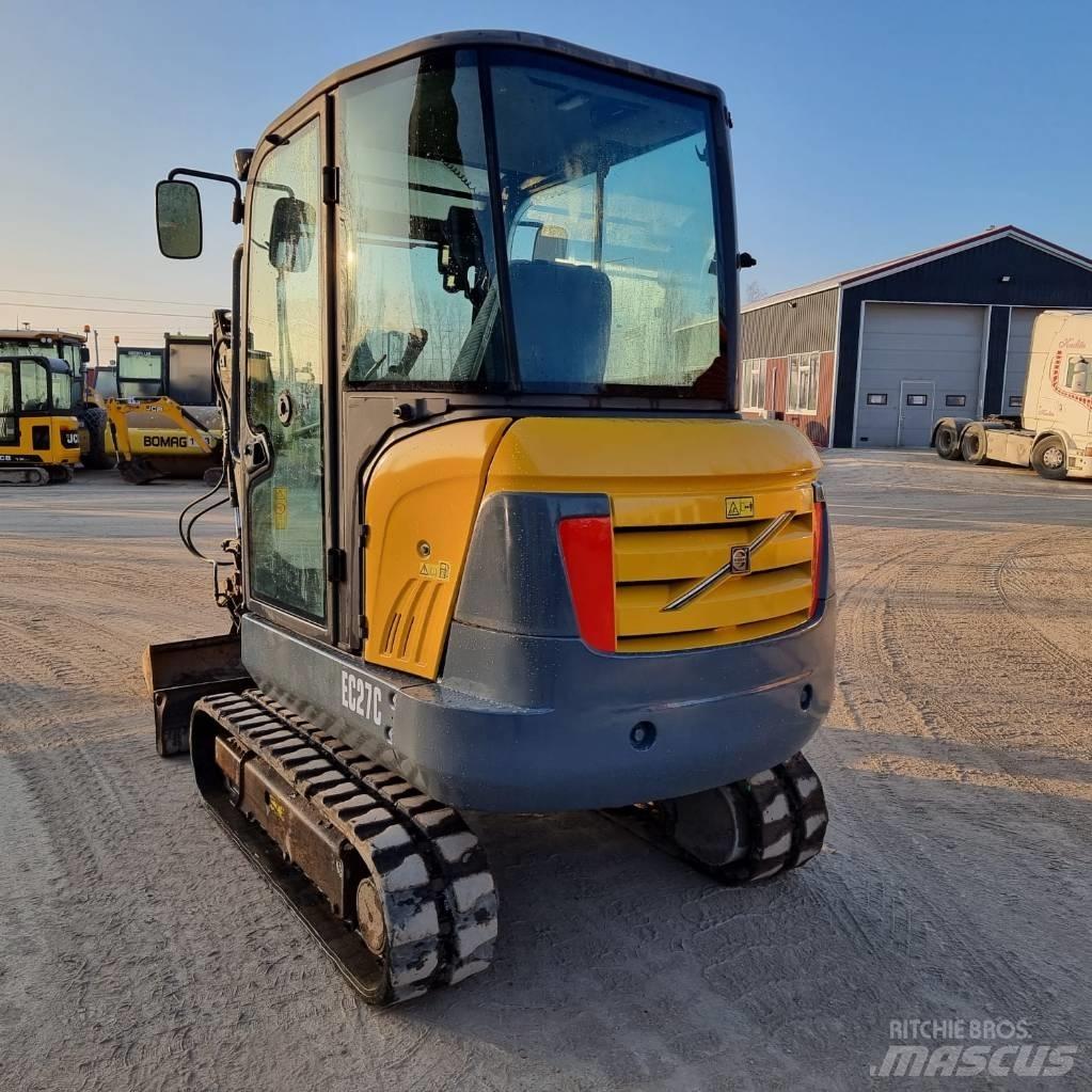 Volvo EC 27 C Minibagger < 7t