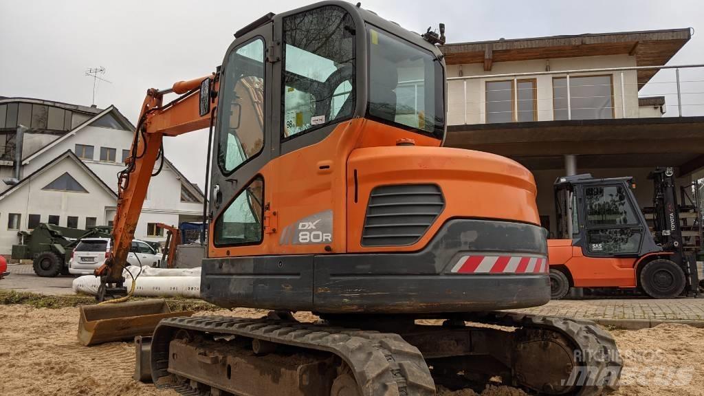 Doosan DX 80 R Midibagger  7t - 12t