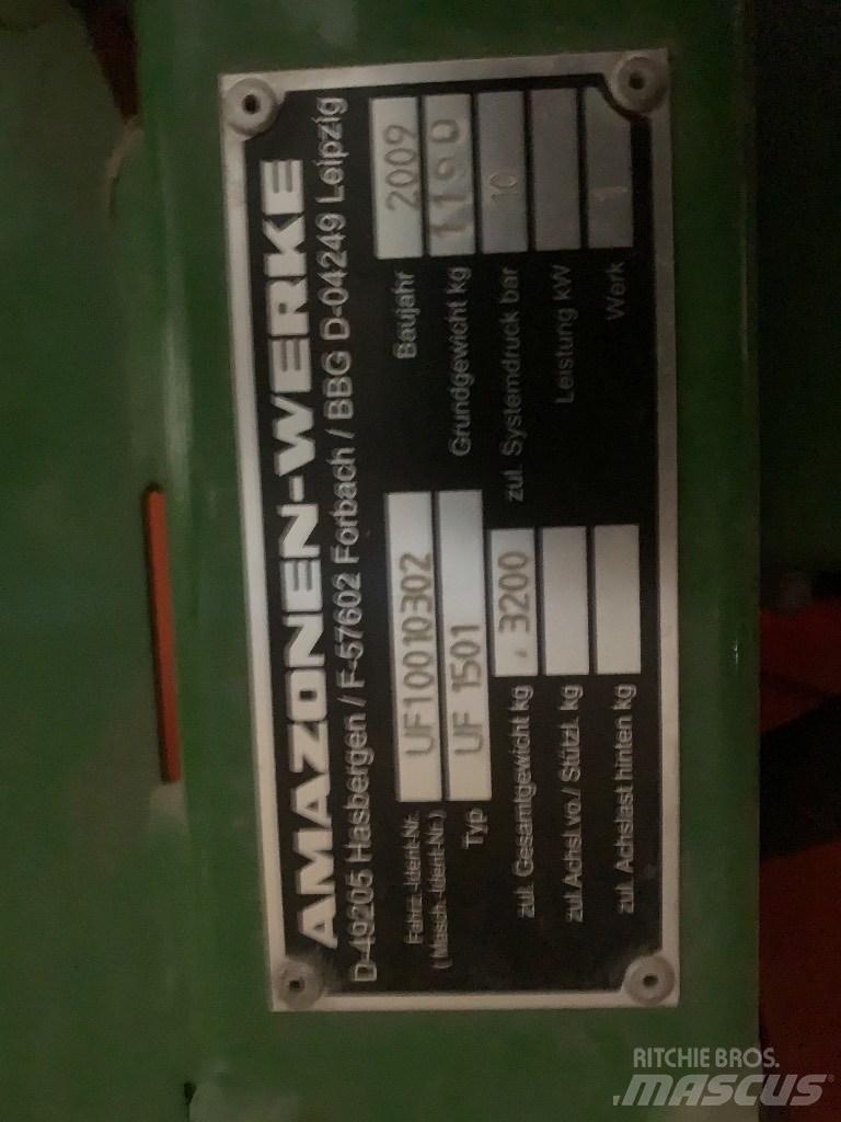 Amazone UF 1501 Anbauspritzen