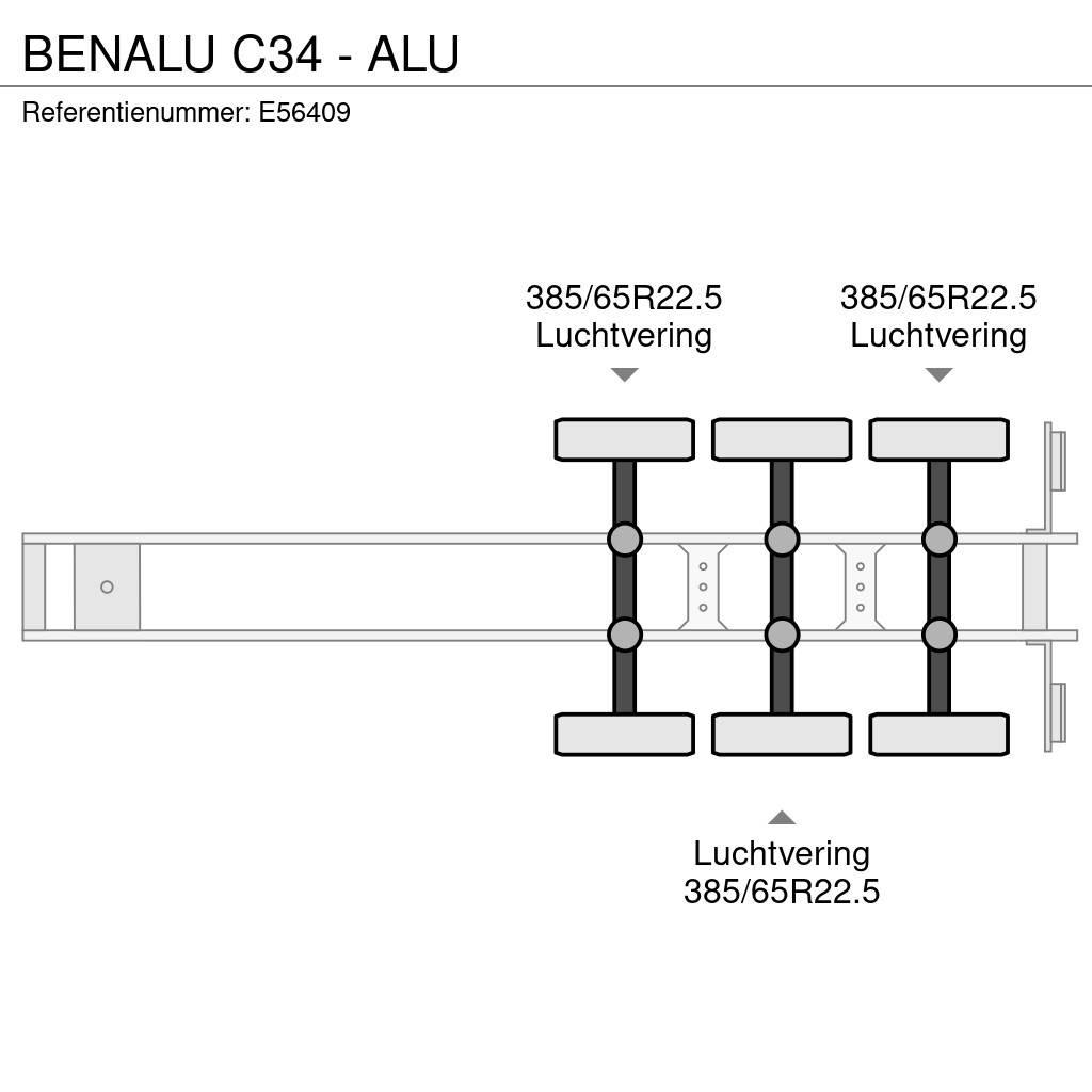 Benalu C34 - ALU Kippladerauflieger