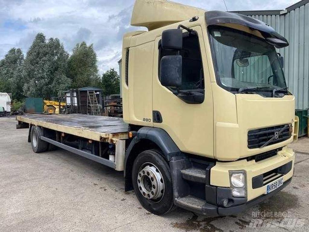 Volvo FL 280 Pritschenwagen/Pritschenwagen mit Seitenklappe