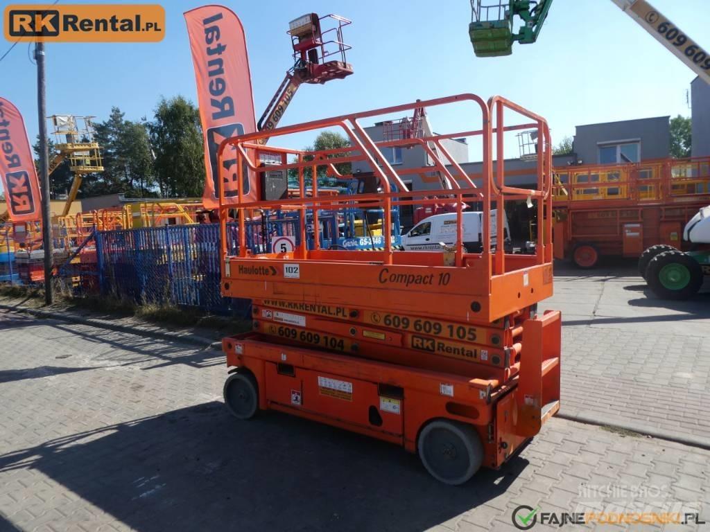 Haulotte Compact 10 Scheren-Arbeitsbühnen