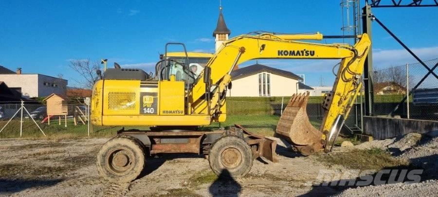 Komatsu PW 140-7 Mobilbagger