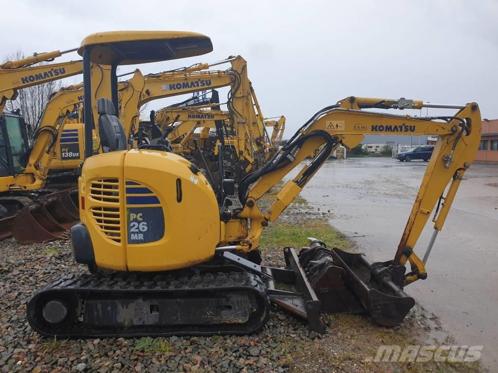 Komatsu PC26MR-3 Minibagger < 7t