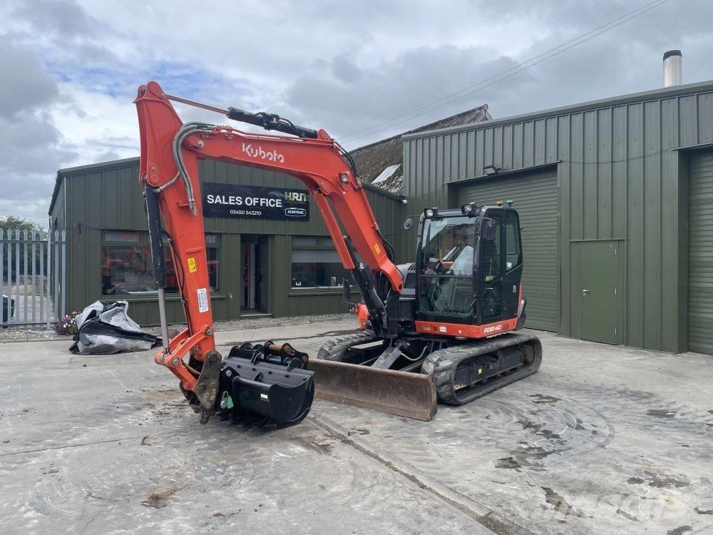 Kubota KX 080-4 Midibagger  7t - 12t