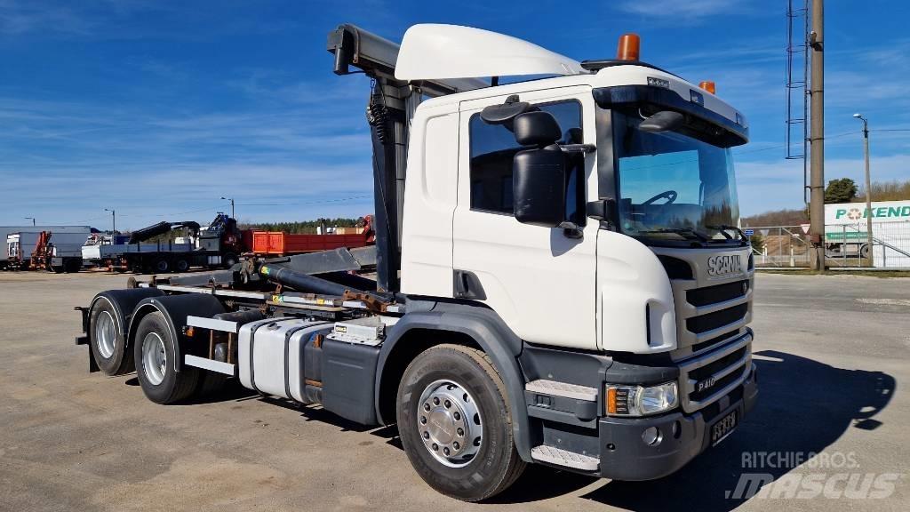 Scania P410 6X2 Abrollkipper