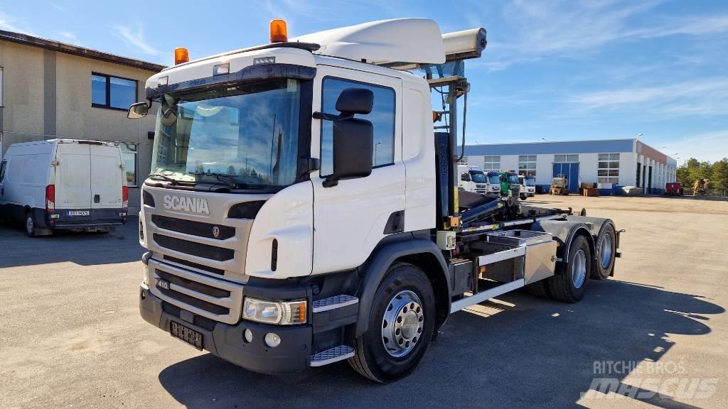 Scania P410 6X2 Abrollkipper