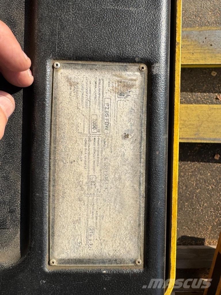 Hyster P 2.0 SFBW Niedergabelstapler