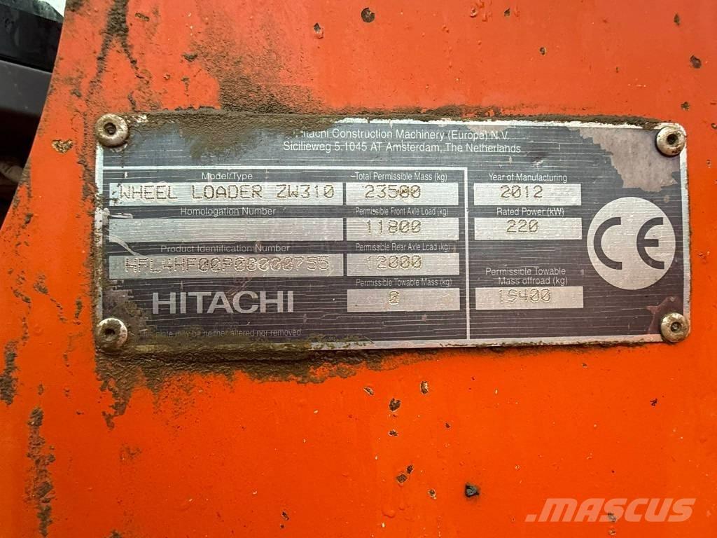  Punte Hitachi ZW 310 Sonstige Baumaschinen