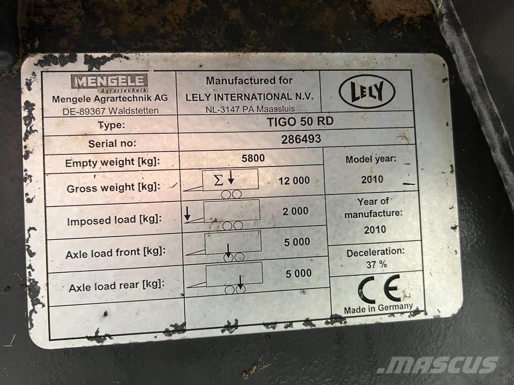 Lely Tigo 50 R D Ladewagen