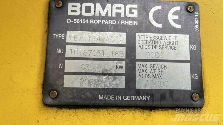 Bomag BW174 AD Tandemwalzen