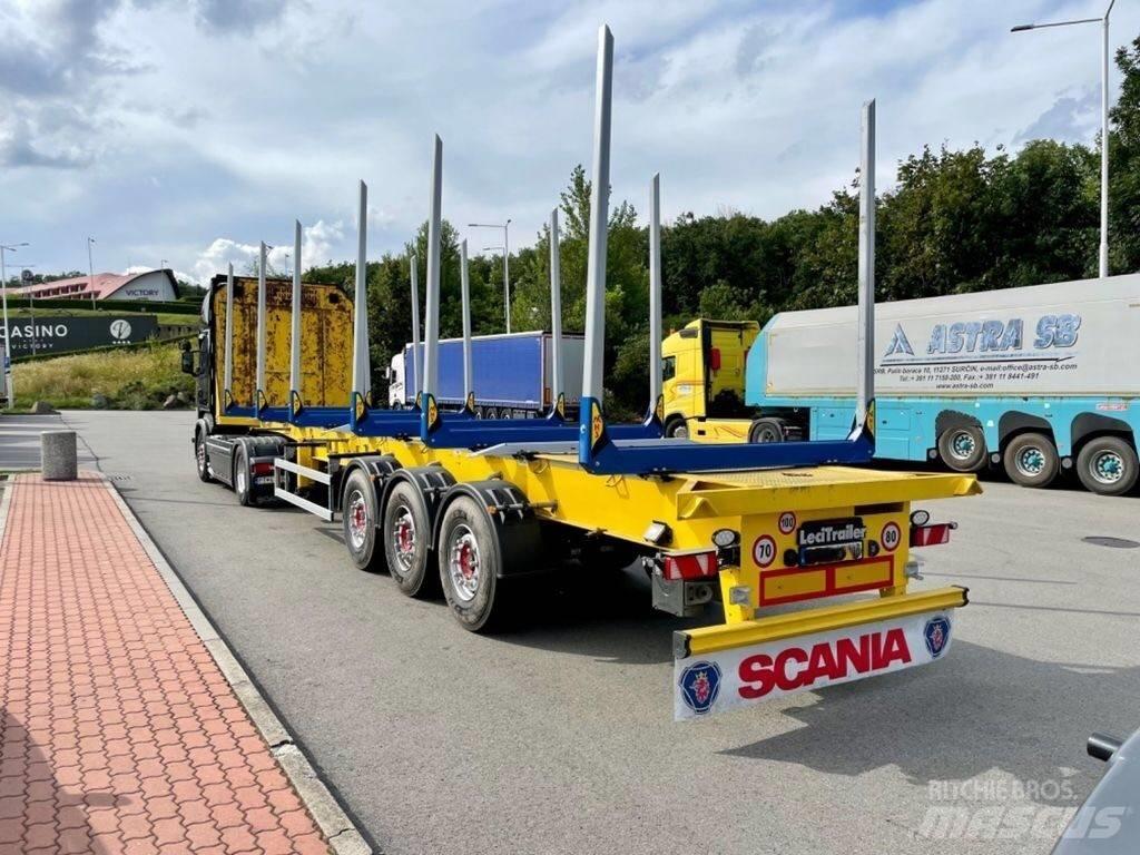 Lecitrailer 3E 20 Holztransportauflieger