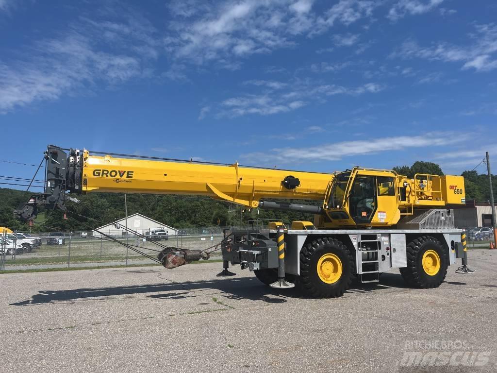 Grove GRT 650 Ruwterrein kranen