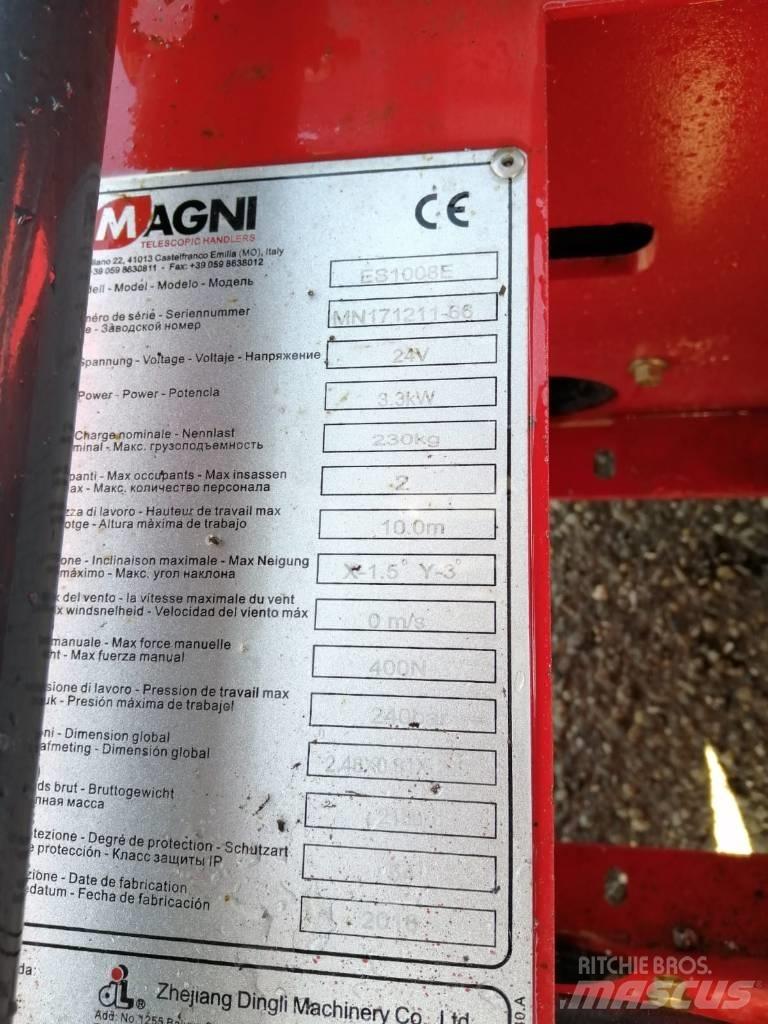 Magni ES1008E Scheren-Arbeitsbühnen