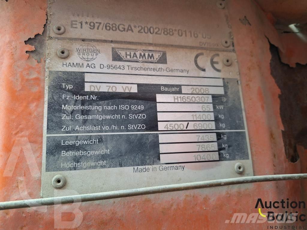 Hamm DV 70 VV Andere Walzen