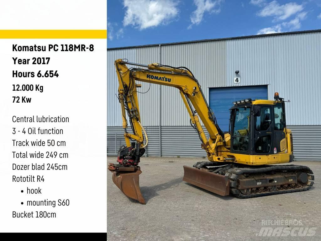 Komatsu PC 118 MR-8 Raupenbagger