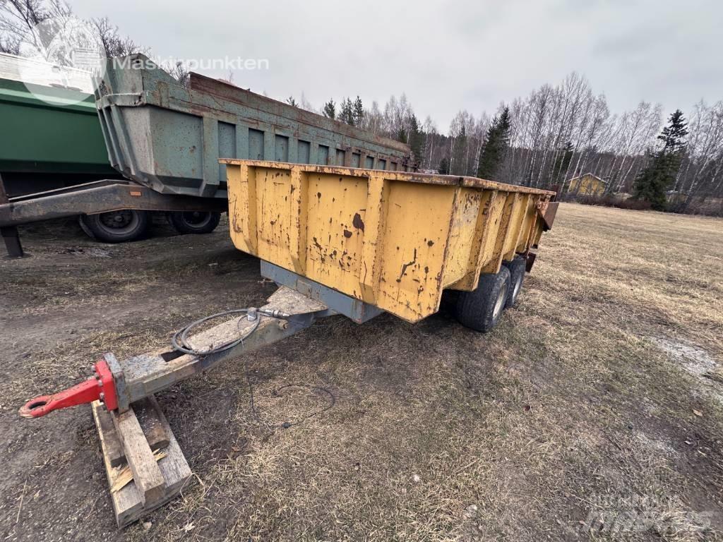  Tippvagn Hjulgrävare Kippanhänger