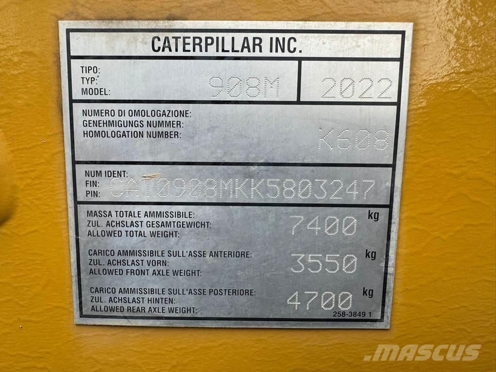 CAT 908M Radlader