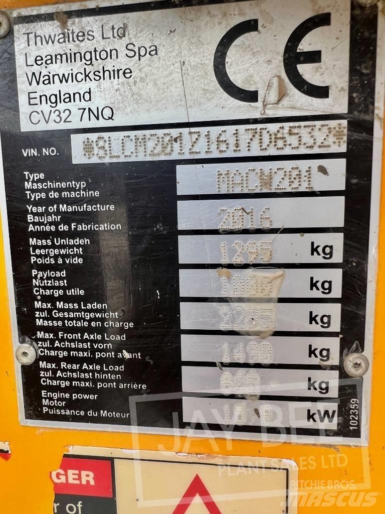 Thwaites 1 ton Minidumper