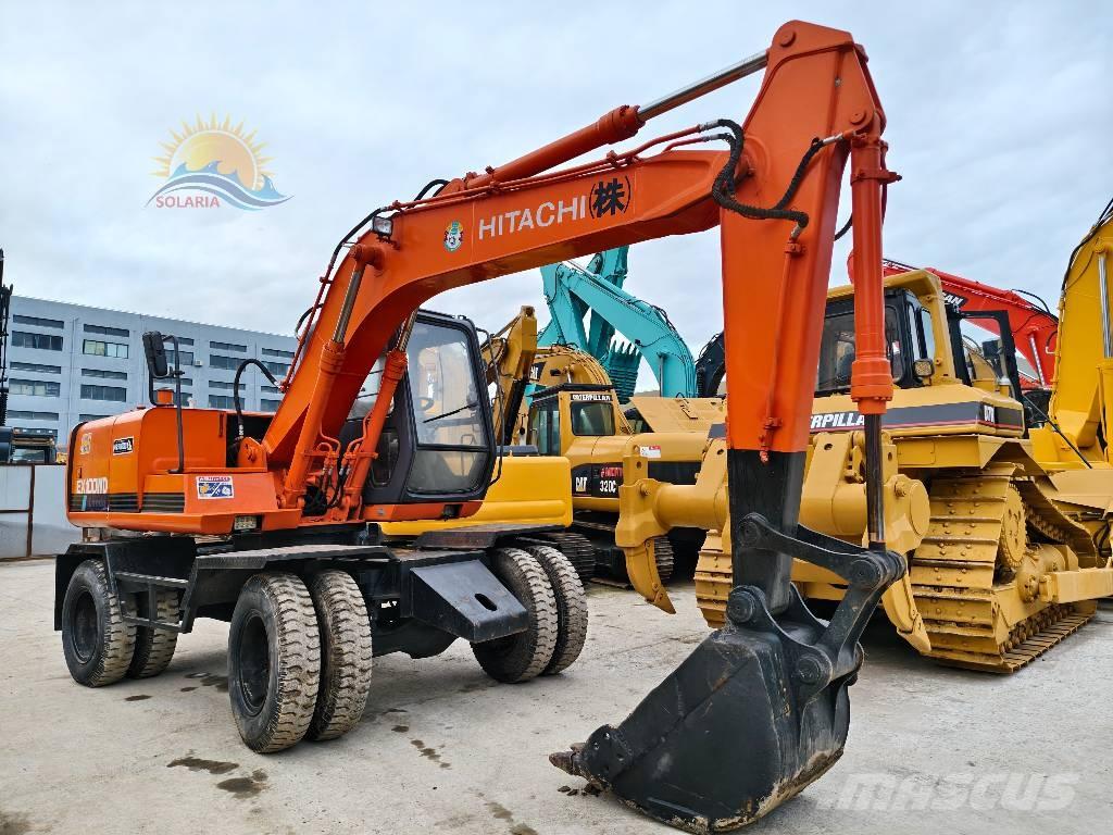 Hitachi EX 100 W D Mobilbagger
