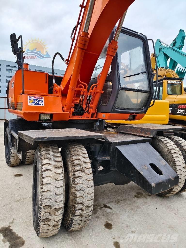 Hitachi EX 100 W D Mobilbagger